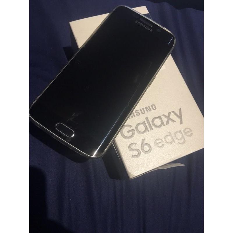MINT Samsung S6 Edge 32GB Black Sapphire UNLOCKED