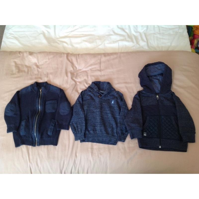 Dark blue jumpers