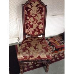 Antique dining chairs for upcycle project
