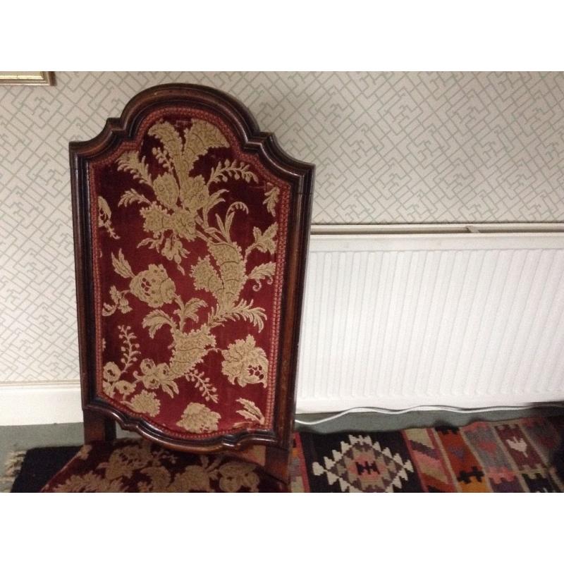 Antique dining chairs for upcycle project