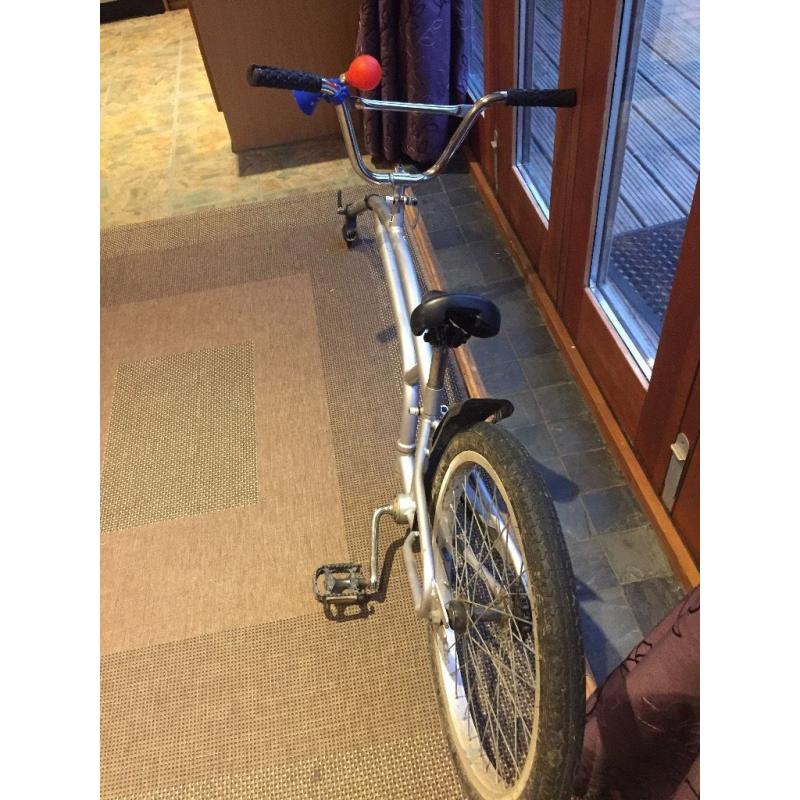Tag a-long! Childs tag a long bike