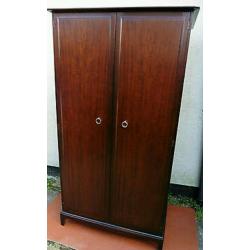 Stag Minstrel Mahogany Double Wardrobe