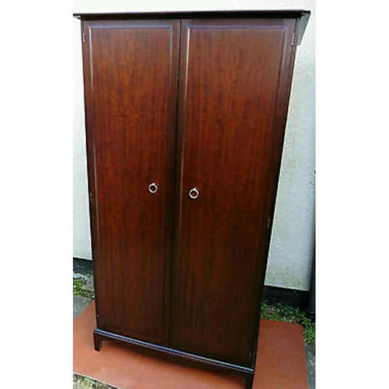 Stag Minstrel Mahogany Double Wardrobe