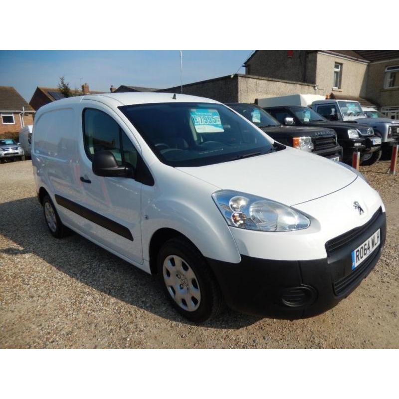 2014 64 PEUGEOT PARTNER 1.6 HDI PROFESSIONAL L1 H1 23113 MILES ONLY DIESEL