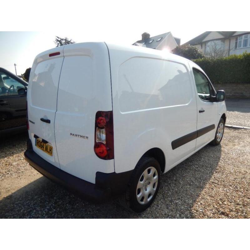 2014 64 PEUGEOT PARTNER 1.6 HDI PROFESSIONAL L1 H1 23113 MILES ONLY DIESEL