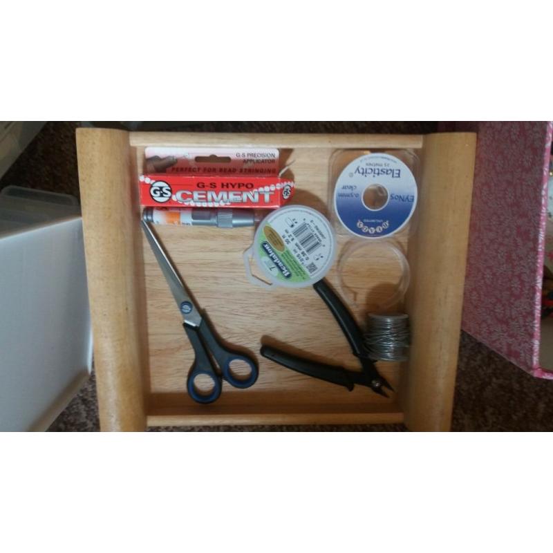 Large jewellery making kit. All professional tools included.