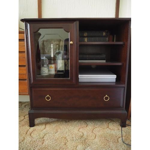 Stag Minstrel Display Cabinet with Glass Door