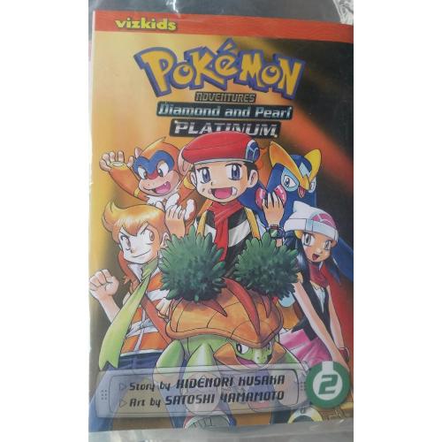Pokemon Adventures Book- Diamond and Pearl Platinum No.2