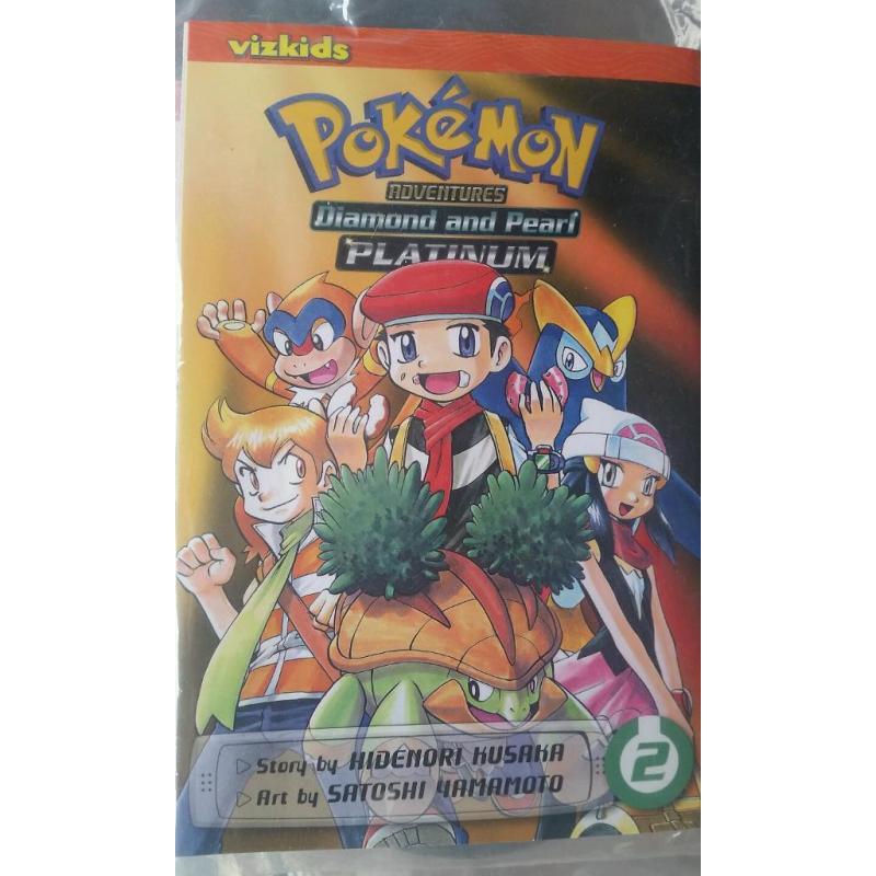 Pokemon Adventures Book- Diamond and Pearl Platinum No.2