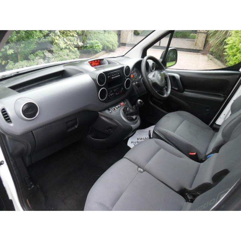 2013 Citroen Berlingo L1 625 LX 1.6HDi WITH 3 SEAT CAB