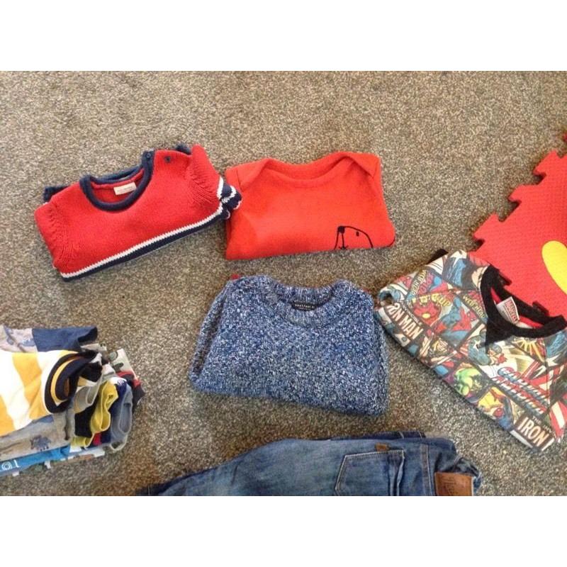 Baby boys bundle 9-12/12-18 month