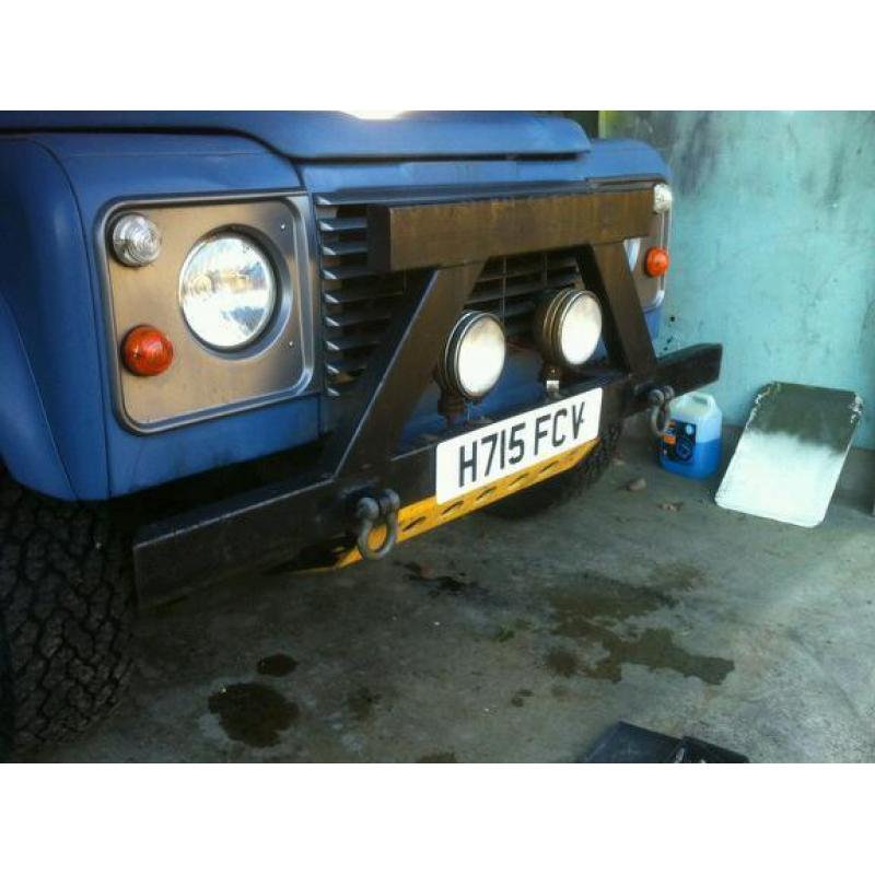 Land Rover 90/110 bumper/nudge bar