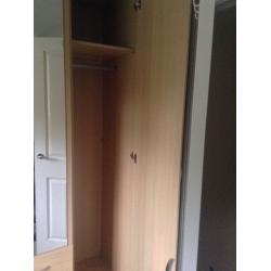 Solid Wood Bedroom Furniture- Wardrobe, Draws, Double Bed