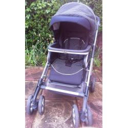 Silver Cross Linear Freeway Pram and Stroller