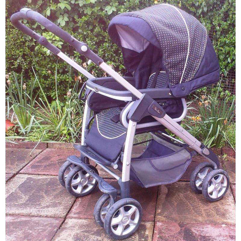 Silver Cross Linear Freeway Pram and Stroller