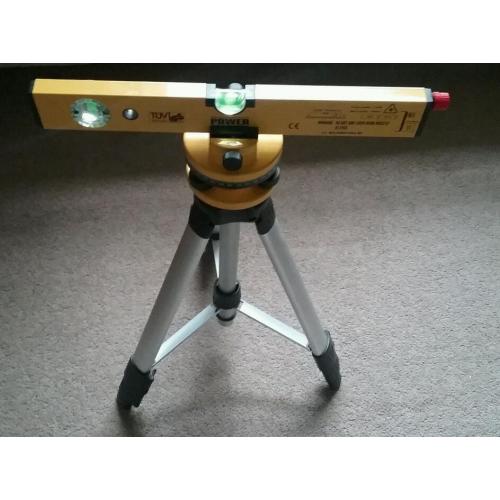2 Lazor level with adjustable stands