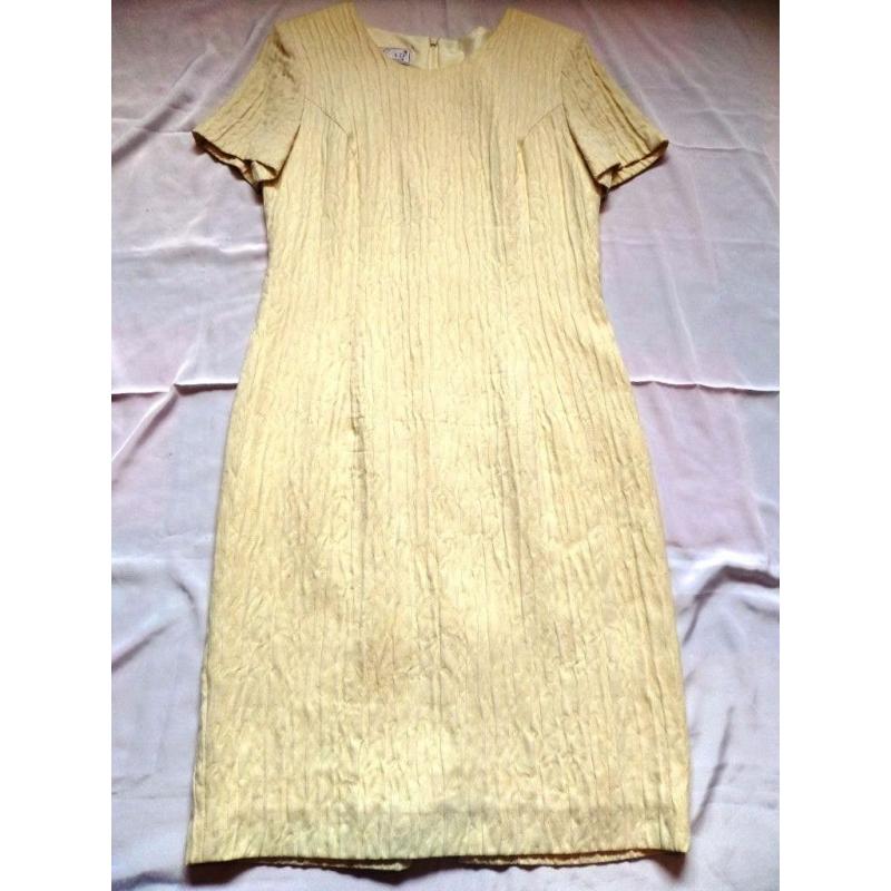 Beautiful cream shift dress