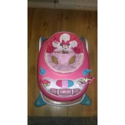 baby girls minnie mouse walker
