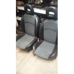 PEUGEOT 206 GTI HALF LEATHER INTERIOR COMPLETE