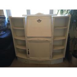 Beautiful Solid wooden shabby chic bureau/storage unit