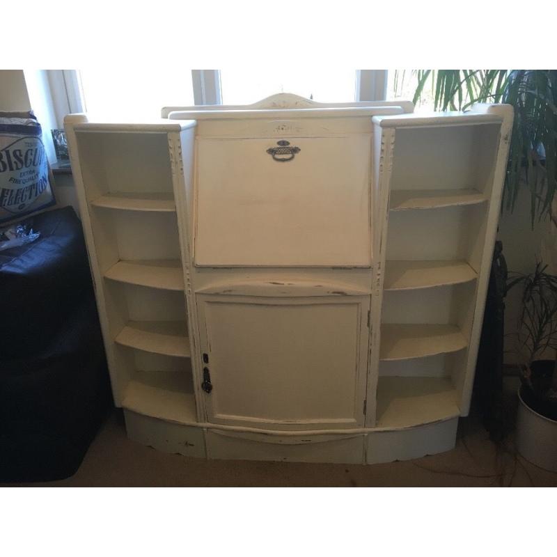Beautiful Solid wooden shabby chic bureau/storage unit