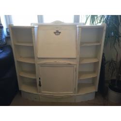 Beautiful Solid wooden shabby chic bureau/storage unit