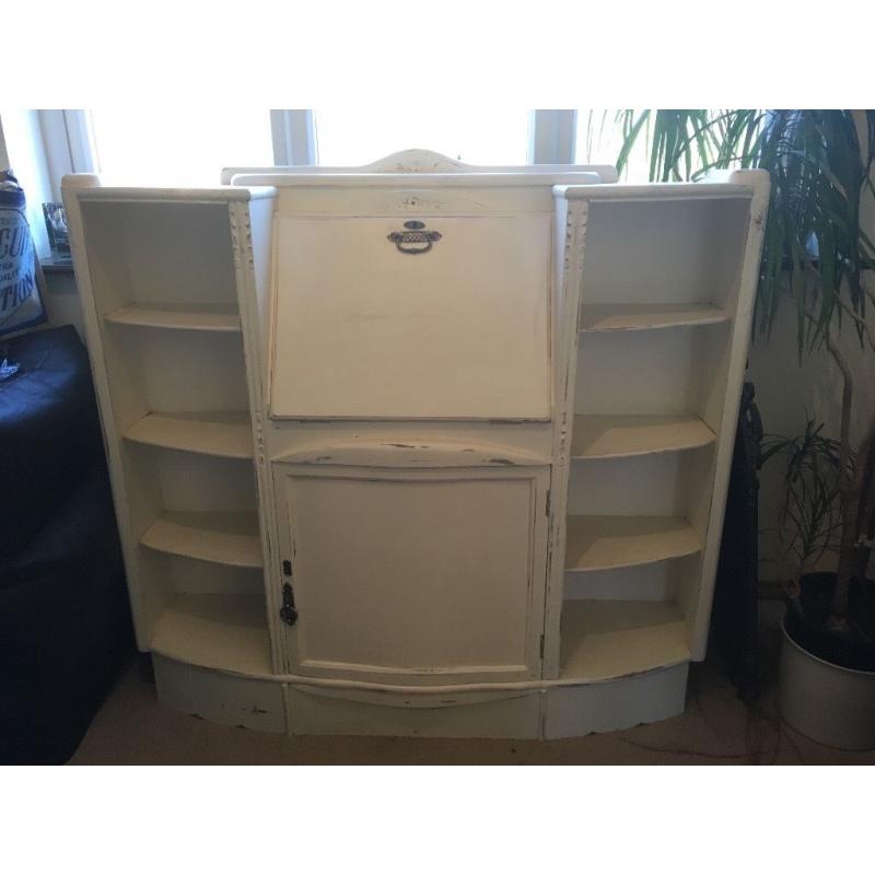 Beautiful Solid wooden shabby chic bureau/storage unit