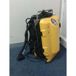 AP valves inspiration rebreather unit with vision electronics.