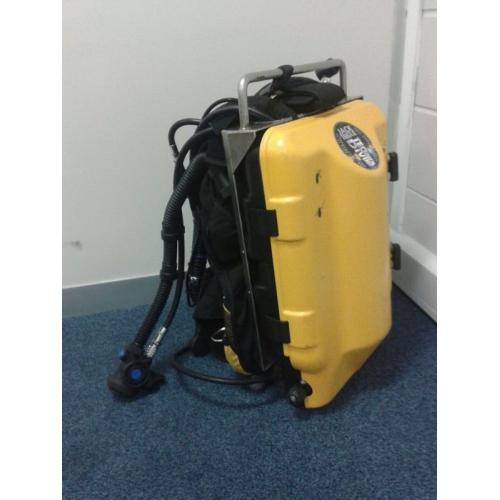 AP valves inspiration rebreather unit with vision electronics.