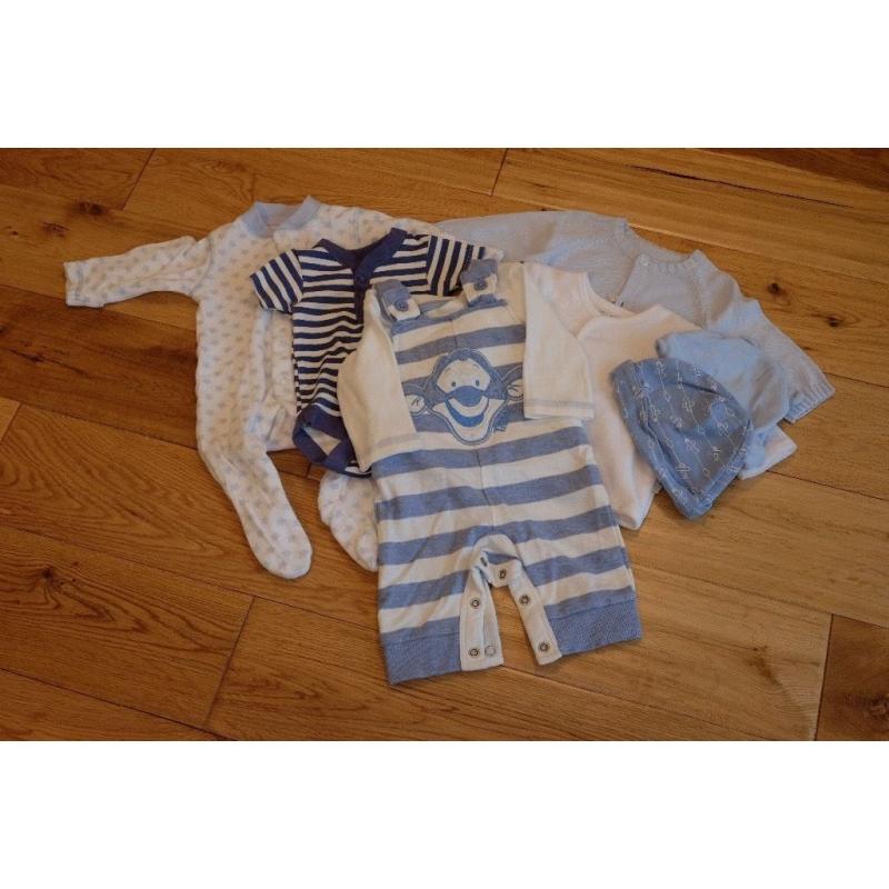Tiny baby boy clothes for sale