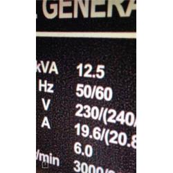 Diseal generator 12.5 KVA