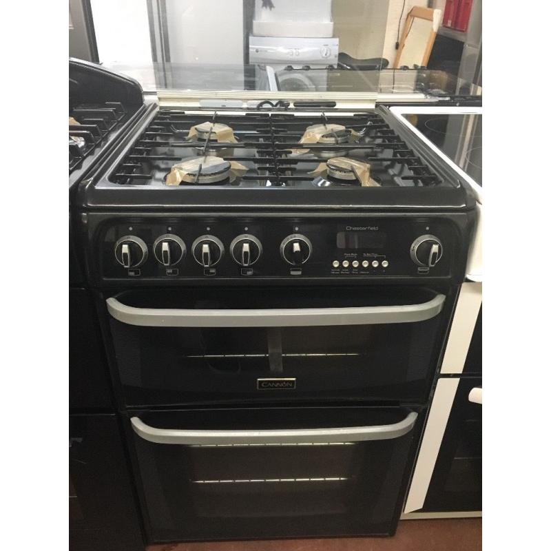 60CM BLACK HOTPOINT GAS COOKER