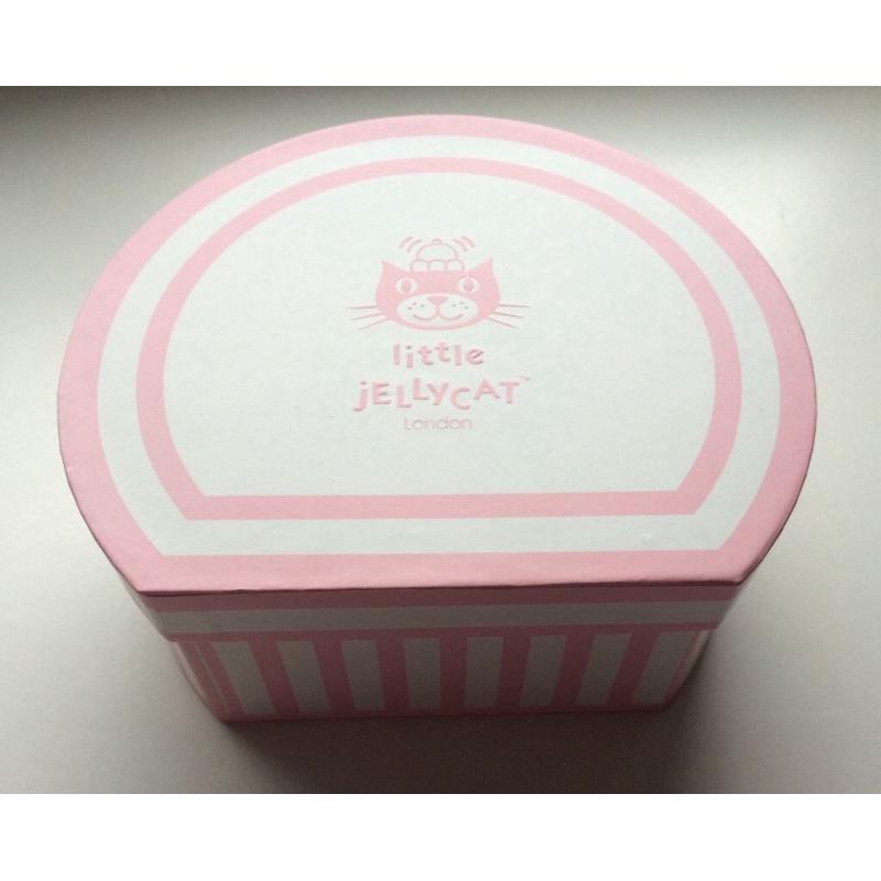 Little Jellytots Comforter, New! Soft pink rabbit baby toy, still in box.