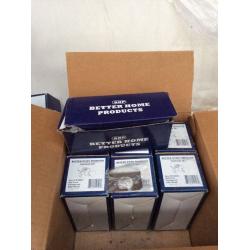 Satin Nickel Door knobs passage sets x8 Better Home Products