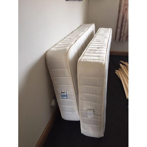 2 Single bed matresses