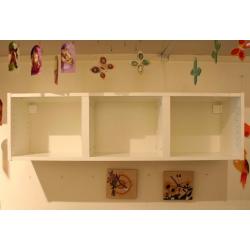 IKEA Bookcase, white, hanging. Excellent condition. Delivery available