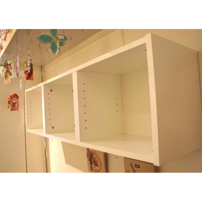 IKEA Bookcase, white, hanging. Excellent condition. Delivery available