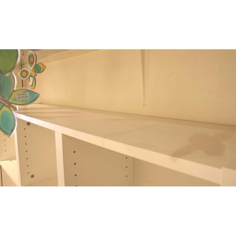 IKEA Bookcase, white, hanging. Excellent condition. Delivery available