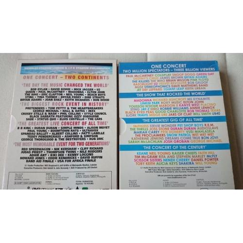 Live Aid 1985 and Live 8 2005 DVD'S
