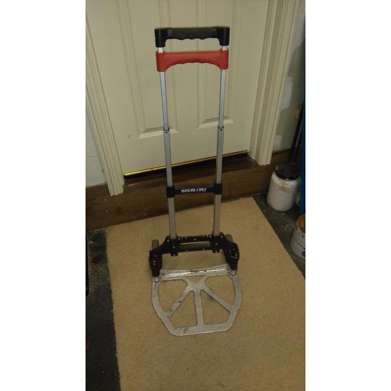 *** Magna Cart aluminium folding hand cart/trolley