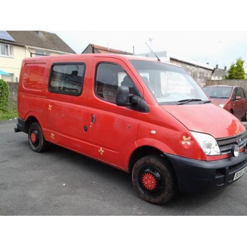LDV maxus 6 seater crew cab van 2007 diesel camper conversion