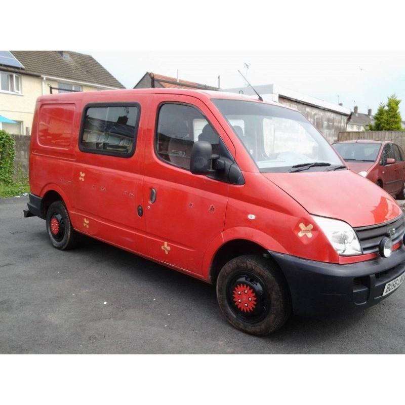 LDV maxus 6 seater crew cab van 2007 diesel camper conversion