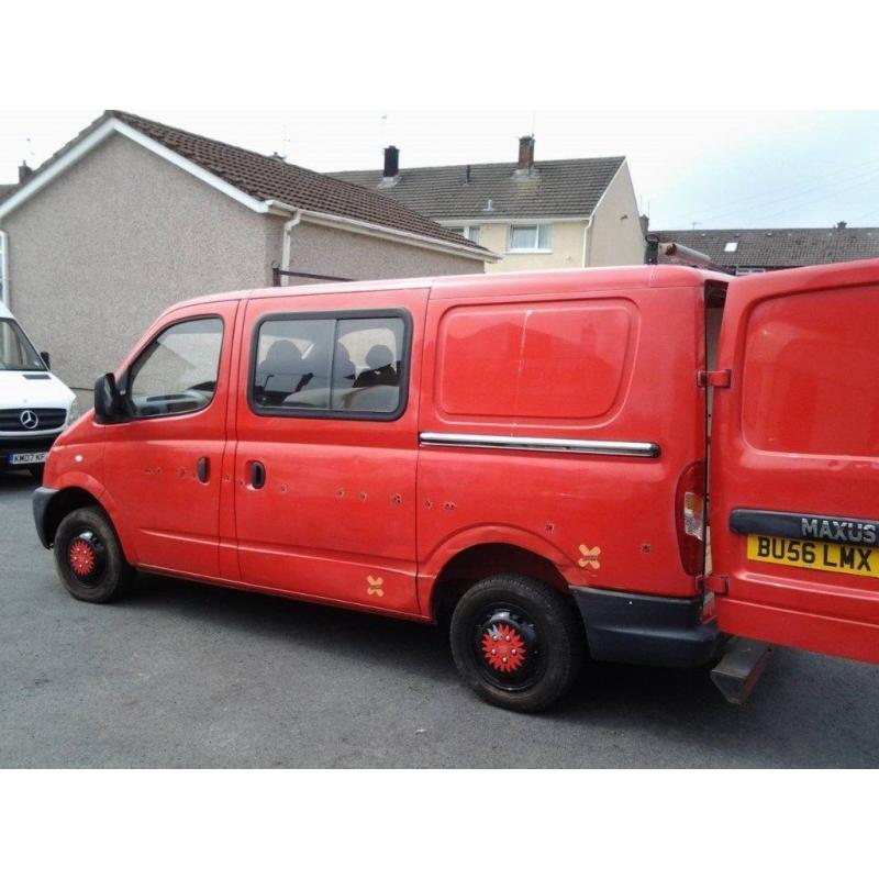 LDV maxus 6 seater crew cab van 2007 diesel camper conversion