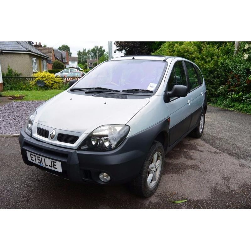 Renault Scenic RX4 4 X 4. MOT June 2017. Leather, Alloys, Twin sun roofs, Diesel