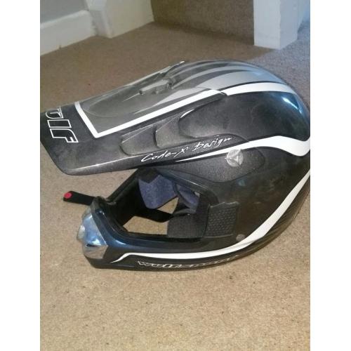 Wulf kids helmet for motorbike