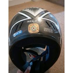 Wulf kids helmet for motorbike