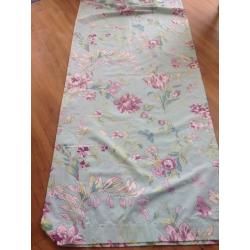 Floral curtains