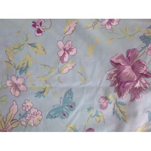 Floral curtains