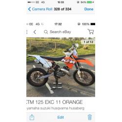 Ktm 125cc