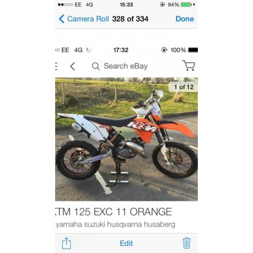 Ktm 125cc